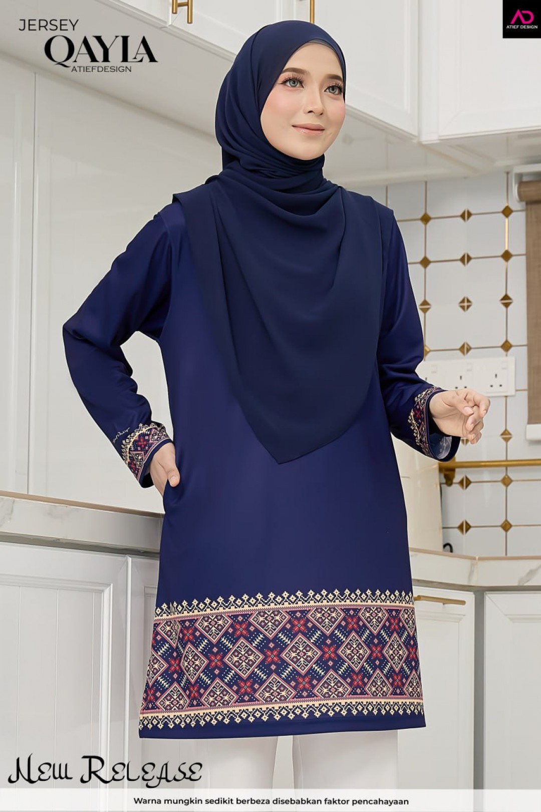 QAYLA EDISI INARA - KH178 INARA BLUE