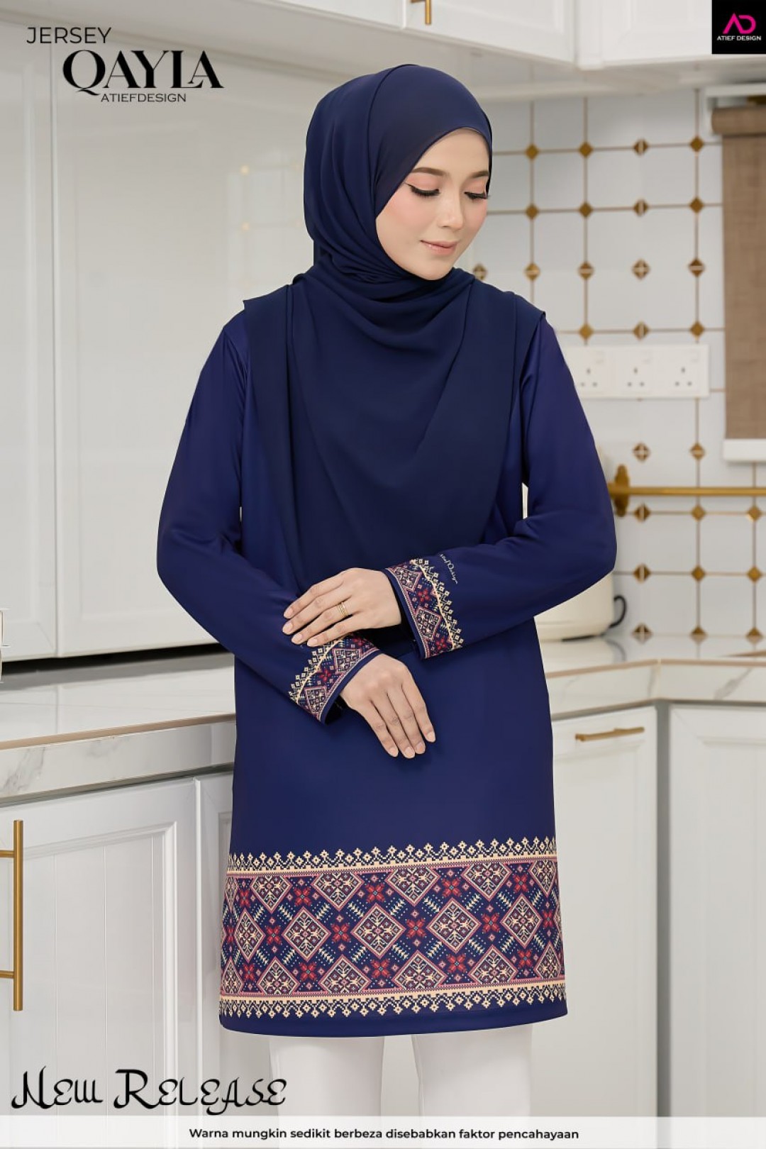 QAYLA EDISI INARA - KH178 INARA BLUE