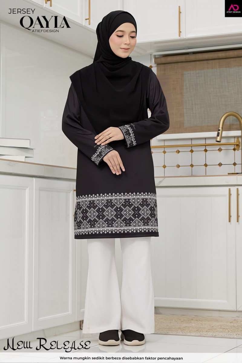 QAYLA EDISI INARA - KH177 INARA BLACK