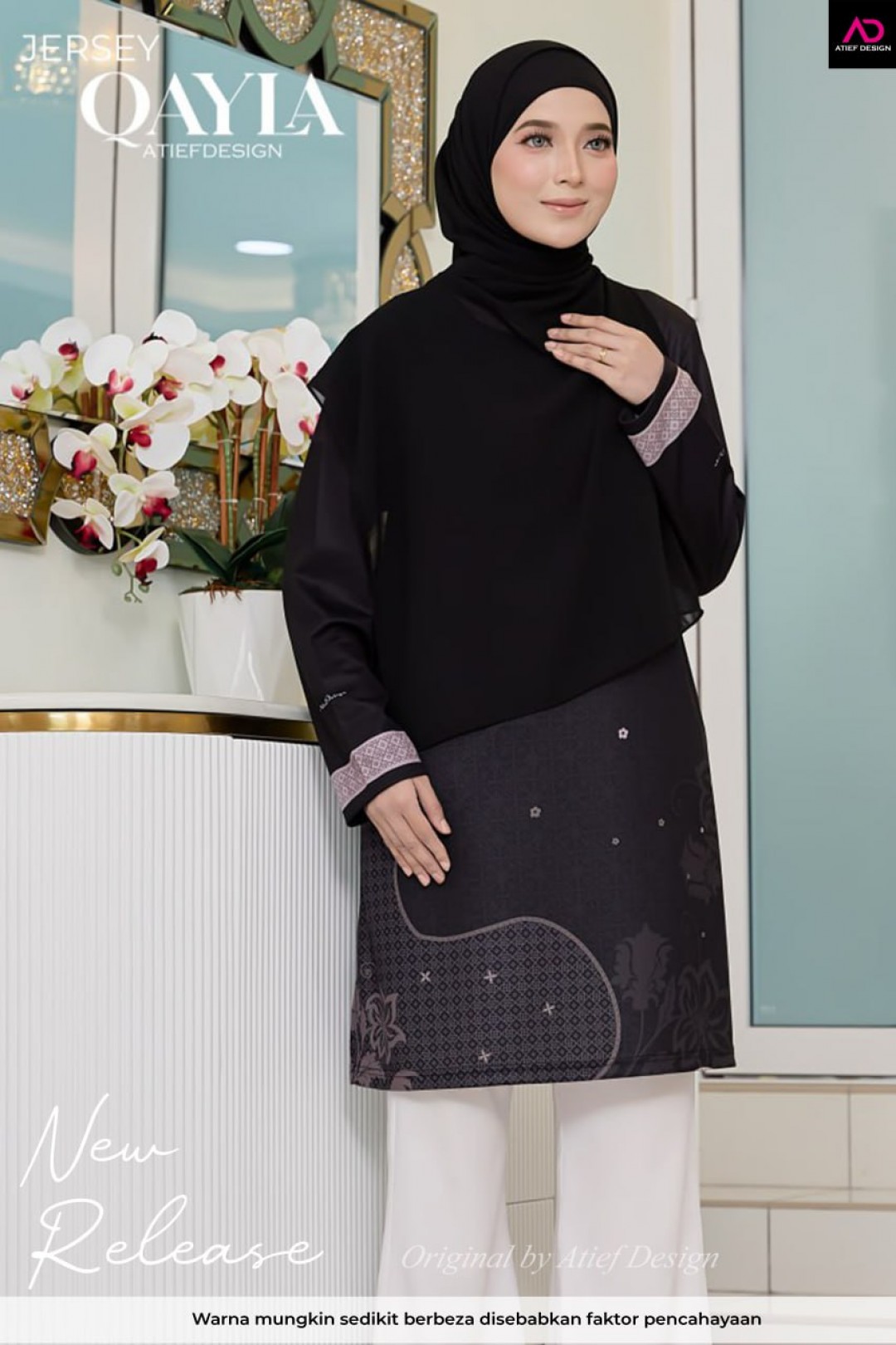 QAYLA EDISI SUFI- KH181 SUFI BLACK