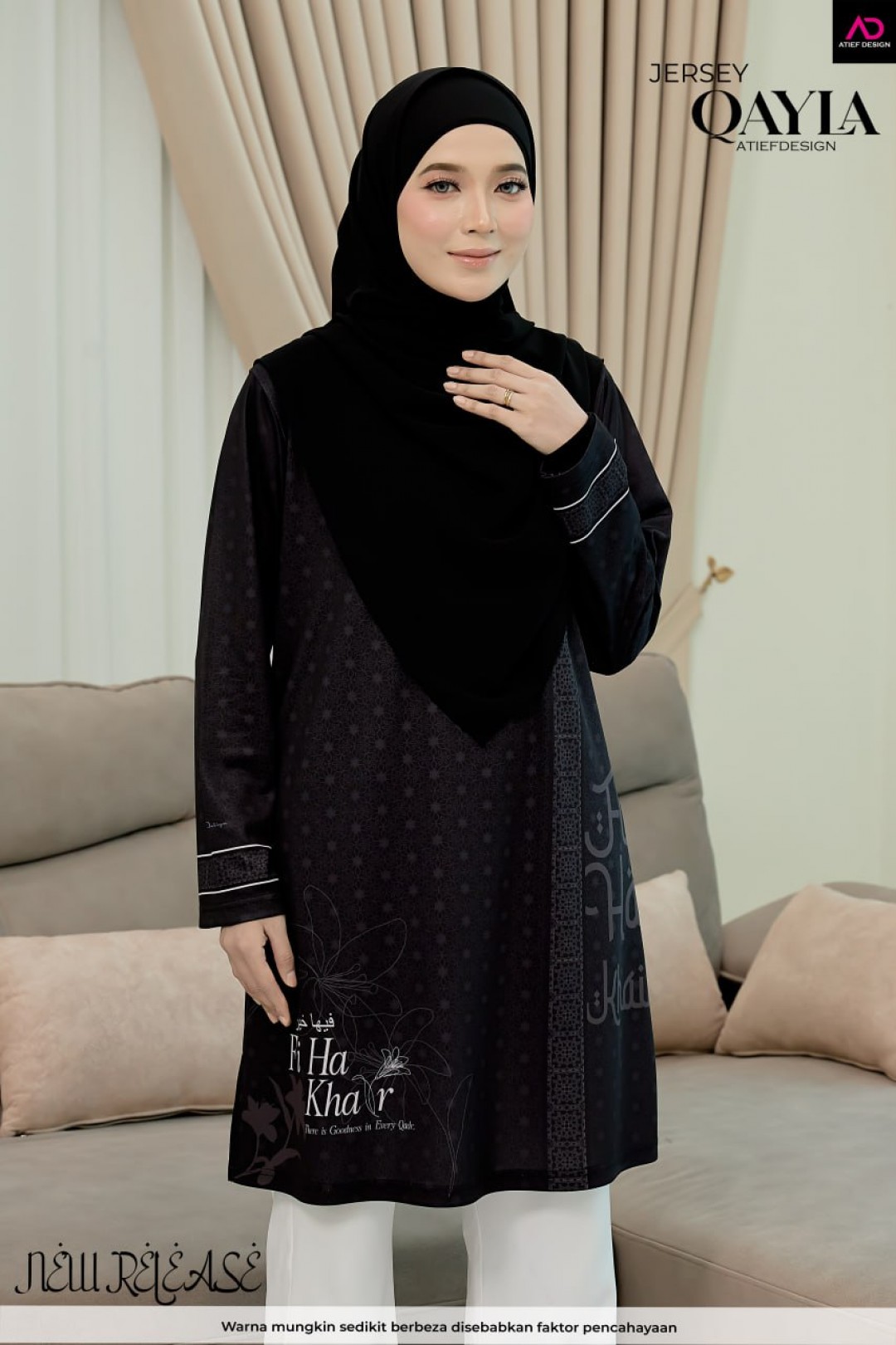QAYLA EDISI FIHA- KH185 FIHA BLACK