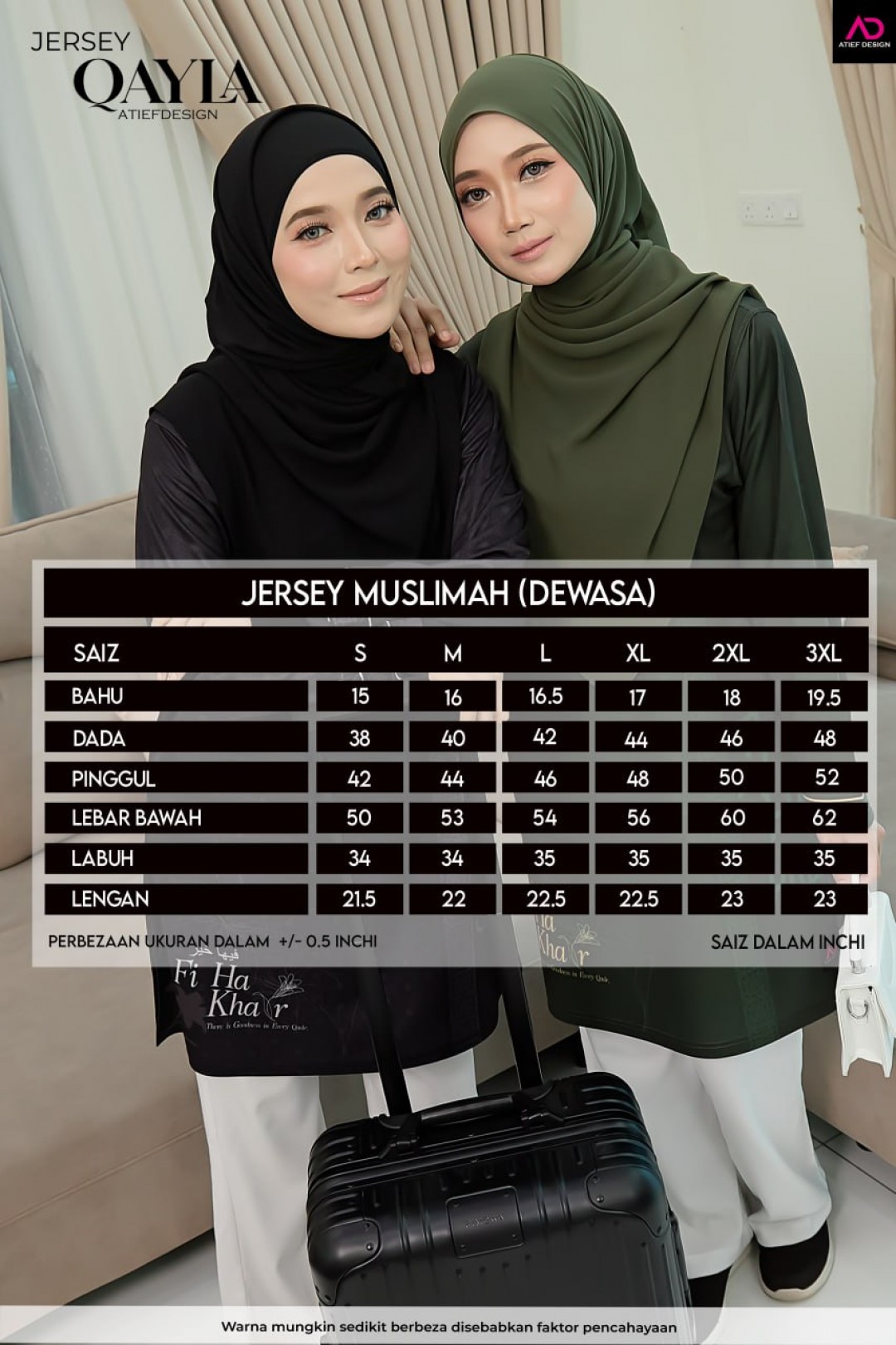 QAYLA EDISI FIHA- KH188 FIHA NAVY