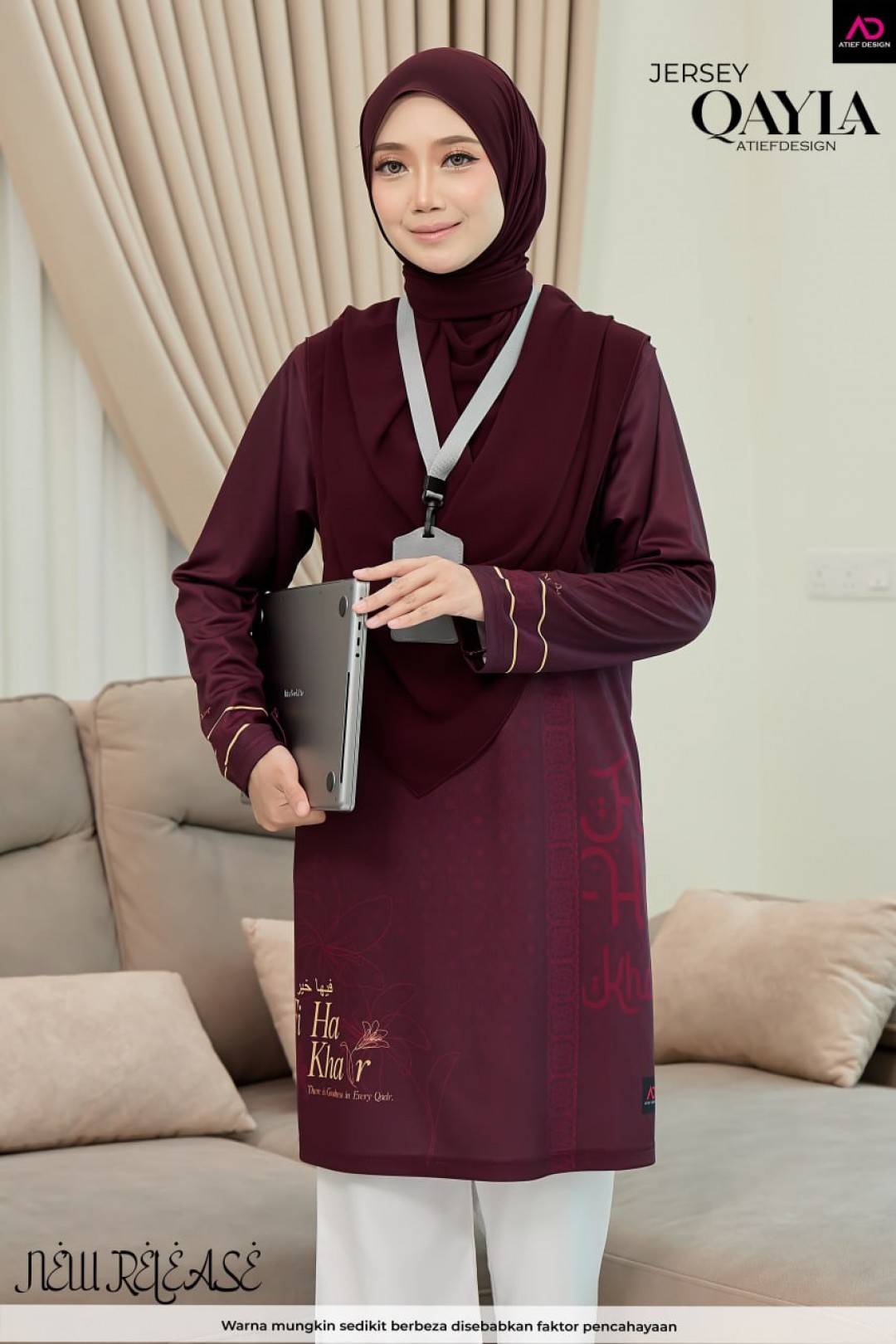 QAYLA EDISI FIHA- KH187 FIHA PLUM
