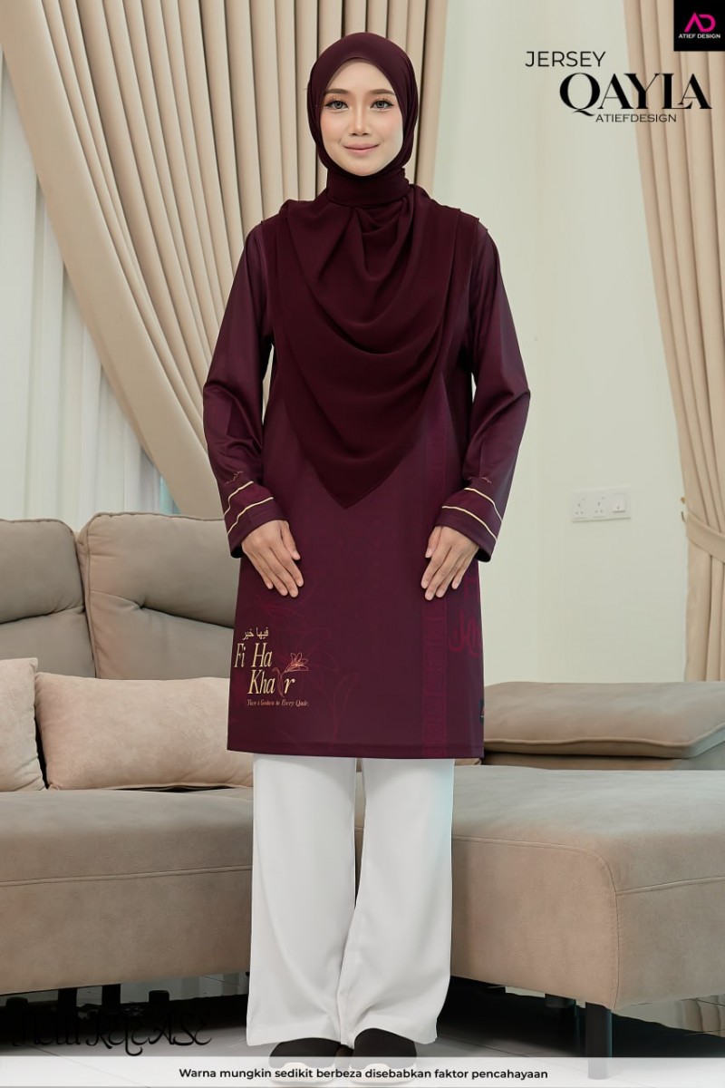 QAYLA EDISI FIHA- KH187 FIHA PLUM
