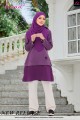 AZRAA JERSEY MUSLIMAH- KH069 DUSTY PURPLE