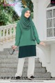 AZRAA JERSEY MUSLIMAH- KH071 AQUA GREEN
