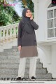 AZRAA JERSEY MUSLIMAH- KH067 GREY