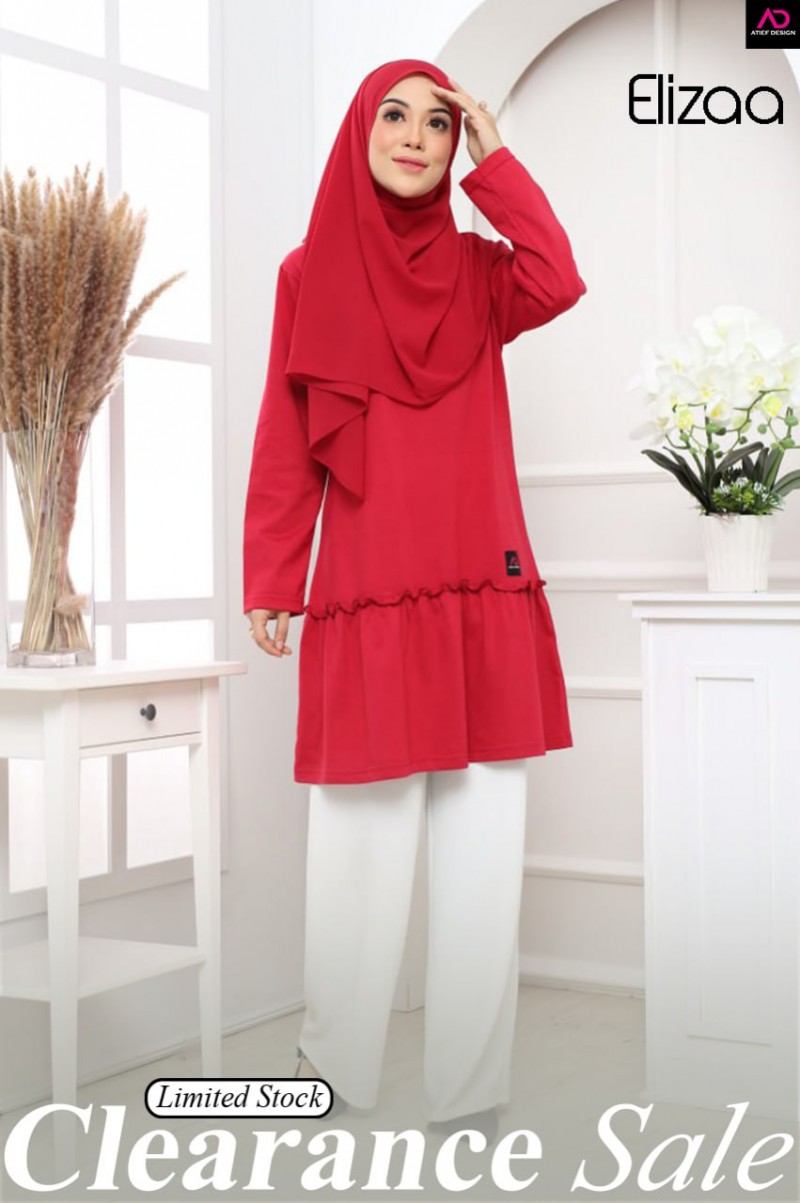ELIZAA COTTON (3XL) - RED DUNHILL