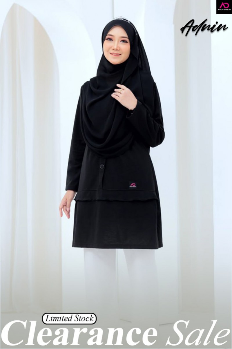 ADNIN COTTON (S) - BLACK
