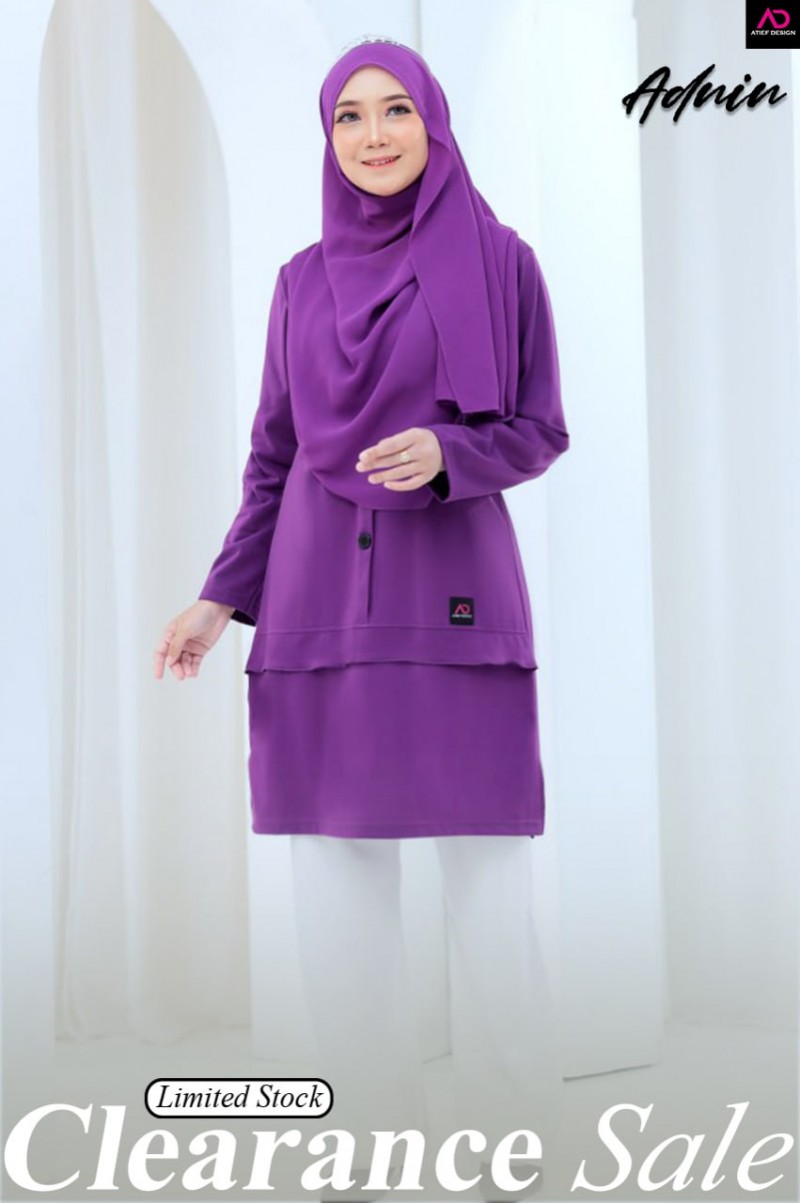 ADNIN COTTON (3XL) - DARK PURPLE